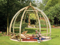 Edecks Apollo Wooden Garden Pergola Pressure Treated Timber - thumbnail 1