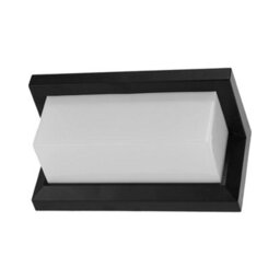 Thehotsale Outdoor And Indoor Black Ip65 Waterproof Rectangular Led Wall Light, Warm Light - thumbnail 4