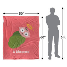 David Olenick Divine Instavention Silky Supersoft Blanket Multicoloured (One Size) - thumbnail 5
