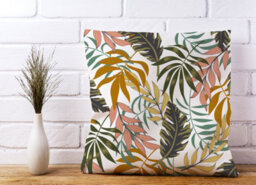 Warren Reed Designer Tropical Leaves Cushions 45Cm X 45Cm - thumbnail 2