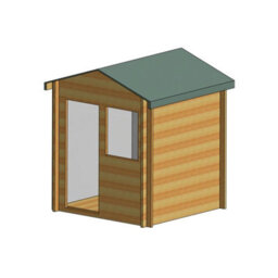 Shire Avesbury 19 mm Log Cabin 8 X 6 Feet - thumbnail 4