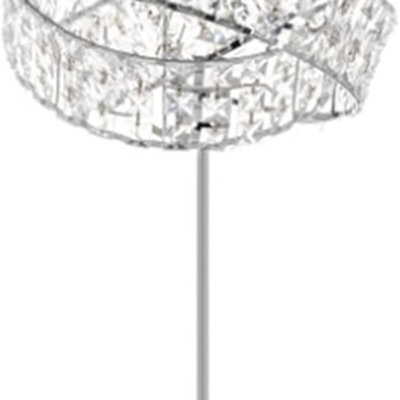 Biznest Jewelled Twisted Table Lamp, Home Decorative, Living Room, Bedroom Room, Eye-Catching Design