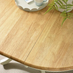 Furniturebox Uk Padstow Cream Wooden Extending Dining Table & 4 Millford Chairs - thumbnail 4