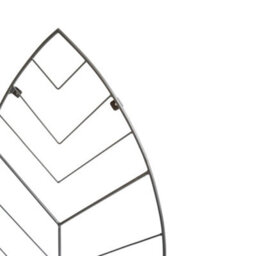 Ivyline Outdoor Leaf Trellis Zinc H100Cm W80Cm - thumbnail 3