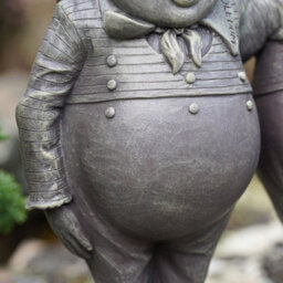 Burgess Tweedledee Tweedledum Resin Statue Alice In Wonderland Sculpture Outdoor Garden Decoration Large Home Ornament - thumbnail 3