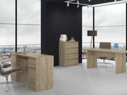 M4 Malwa Chest Of Drawers Sonoma Oak - thumbnail 2