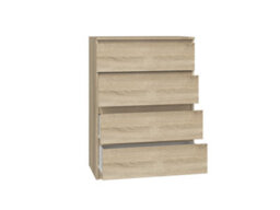 M4 Malwa Chest Of Drawers Sonoma Oak - thumbnail 1