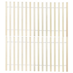 Beliani Bed Pine Wood Dauphin 180 X 200 Cm (Eu Super King) Light Brown - thumbnail 8