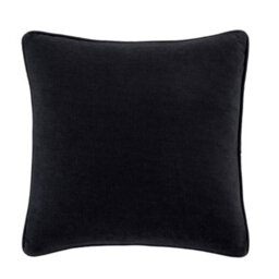 Catherine Lansfield Wilson Velvet 45X45Cm Cushion Black - thumbnail 5