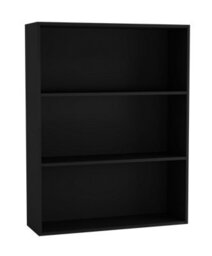 Urbn-Living Grey - Wide 3-Tier Shelf Wooden Bookcase - thumbnail 8