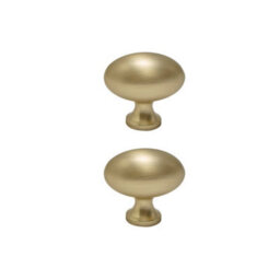 Homestylestore 650 X 750mm Pastel Green Wall Mounted Mirrored Door Bathroom Cabinet And Brushed Brass Round Handles - thumbnail 2