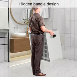 White Under Sink Cabinet Basin Storage Cupboard Vanity Unit Bathroom - thumbnail 4