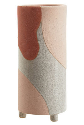 Orsina - Small Ceramic Vase, Handcrafted Ceramic Flower Vase For Home Decor, Stylish Stoneware Vase For Living Room - image 1