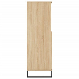 Berkfield Highboard Sonoma Oak 60X36X110 Cm Engineered Wood - thumbnail 7