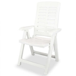 Walplus 3 Piece Bistro Set Plastic White - thumbnail 5