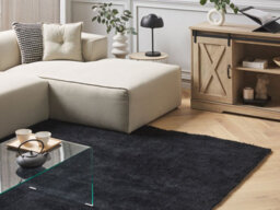 Beliani Shaggygy Rug Demre Black 200 X 300 Cm - thumbnail 2