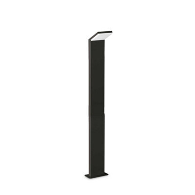 Ideal Lux Style Integrated Led Outdoor Bollard Black 1100Lm 4000K Ip54