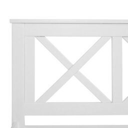 Beliani Bed Pine Wood Tannay 160 X 200 Cm (Eu King Size) White - thumbnail 9