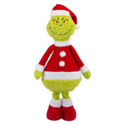 Grinch Standing Christmas Decoration Festive 60Cm X 26Cm Green X 1 - thumbnail 1