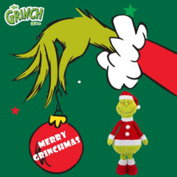 Grinch Standing Christmas Decoration Festive 60Cm X 26Cm Green X 1 - thumbnail 6