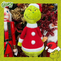 Grinch Standing Christmas Decoration Festive 60Cm X 26Cm Green X 1 - thumbnail 4