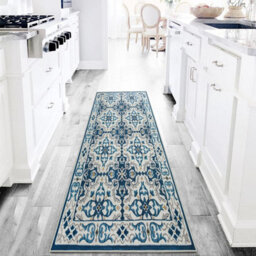 Ameha Luna Printed Rug Modern Living Room Extra Large Runner Non Slip Hallway Kitchen Floor Carpets 80X300 Cm - thumbnail 2