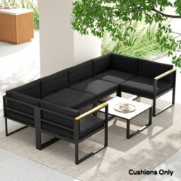 Outsunny Replacement Cushions For Outdoor Furniture Garden Seat Cushion Pad - thumbnail 1