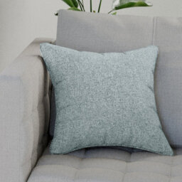 Enhanced Living Austin/dallas Textured Pair Of Blue Cushion Covers - 43X43Cm - Cases Only - thumbnail 2