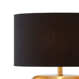 Pagazzi Lighting Pagazzi Syla Black And Gold Table Lamp - thumbnail 3