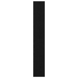 Berkfield Bookcase Black Oak Engineered Wood 100 X 30 X 198 Cm Shelving - thumbnail 6