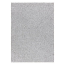 RugsX Carpet Buenos 7005 Shaggy Plain, Single Color Silver  80X150 Cm - thumbnail 3