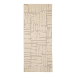 Melrose Ava Abstract Pave Design Cream Beige Indoor Area Rug 080/200Cm - thumbnail 4