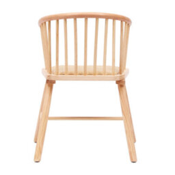 Nordlys Set Of 2 Wood And Natural Rattan Dining Chairs Exotic Boho Dining Room - thumbnail 8
