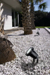 Luminosa Lighting Luminosa Post 1 Light Outdoor Spotlight Black Ip65 - thumbnail 2