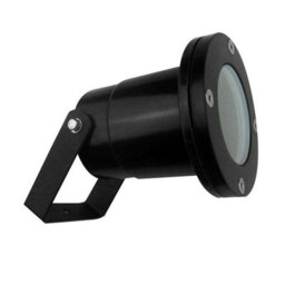 Luminosa Lighting Luminosa Post 1 Light Outdoor Spotlight Black Ip65 - thumbnail 1