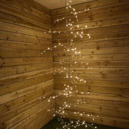 Samuel Alexander 3M Light Up Gold Christmas Garland Branch With 288 Warm White Leds