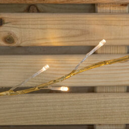 Samuel Alexander 3M Light Up Gold Christmas Garland Branch With 288 Warm White Leds - thumbnail 9