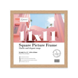 11X11 Oak Picture Frame (27.9 X 27.9Cm) Poster, Photo, Artwork, Gallery Wall Or Print - thumbnail 1