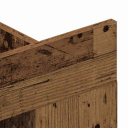 Berkfield Tv Cabinet Wall-Mounted Old Wood 152X22X113 Cm - thumbnail 8