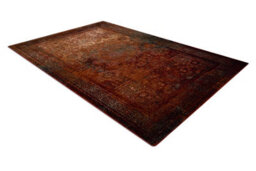 RugsX Wool Carpet Omega Mamluk Vintage Rosette Red 170X235 Cm - thumbnail 3