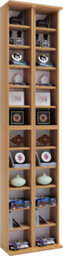 Vcm Wood Cd Dvd Stand Shelf Cabinet Almera - thumbnail 1
