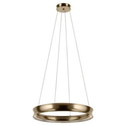 Luminosa Lighting Elstead Larousse Integrated Led Medium Pendant Light Champagne Bronze 2665K - thumbnail 8