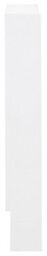 Gfw Narrow High Gloss 3 Tier Shoe Cabinet White - thumbnail 5
