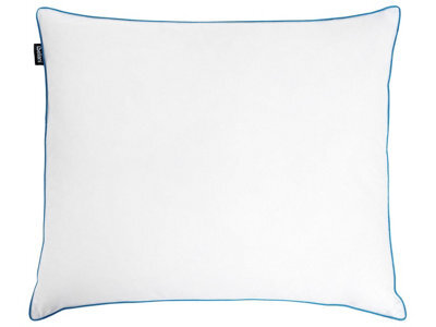 Wyld And Coco Low Bed Pillow Duck Feather And Down 80 X 80 Cm - Premium Cotton Casing - image 1