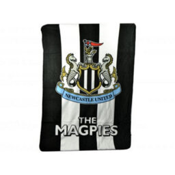 Newcastle United Fc Fleece Blanket White/black (One Size) - thumbnail 1