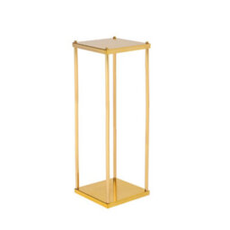 Living And Home Gold Tall Metal Floor Vase Flower Stand Wedding Centrepieces 60Cm (H) - thumbnail 3