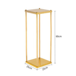 Living And Home Gold Tall Metal Floor Vase Flower Stand Wedding Centrepieces 60Cm (H) - thumbnail 5