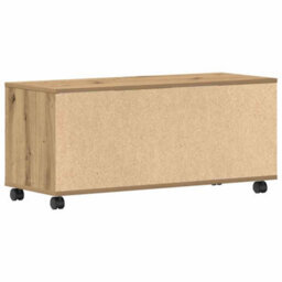 Berkfield Modern Tv Cabinet Artisan Oak 90X35X35 Cm Engineered Wood - thumbnail 7