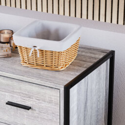 Lassic Vida Designs Brooklyn Grey 4 Drawer Chest (H)990mm (W)830mm (D)400mm - thumbnail 5