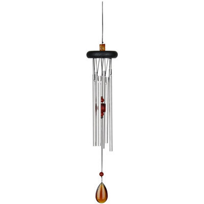 Woodstock Outdoor Chakra Wind Chime - Amber - image 1